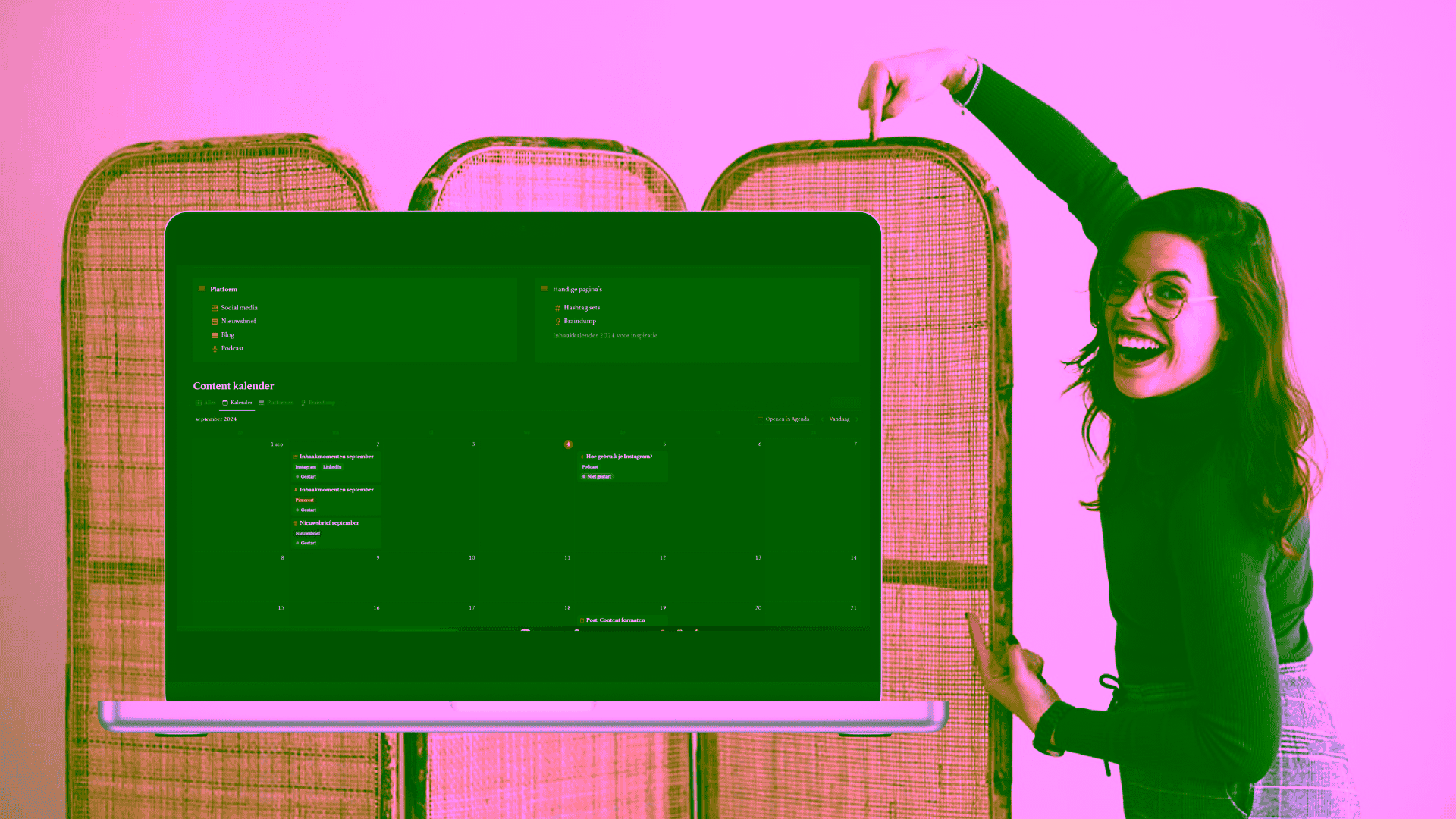 Spark Content Organizer - A Dose of Rose